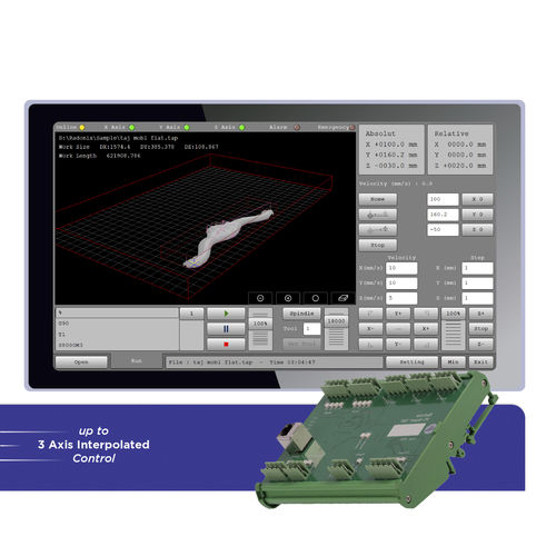 interfaz de software CNC - Radonix Technology