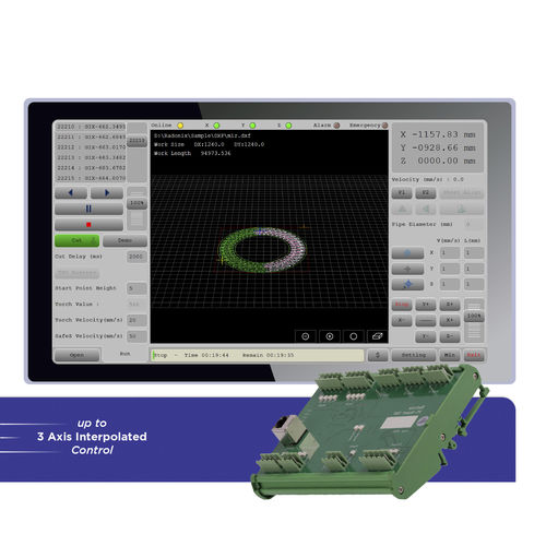 interfaz de software CNC - Radonix Technology