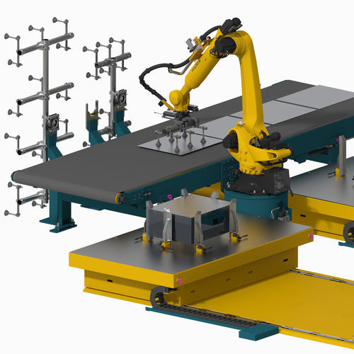 Apiladora para la industria alimentaria - DEVELOPPEMENT PROJETS INDUSTRIELS (DPI) - apilador / para aplicaciones hidráulicas / para la logística