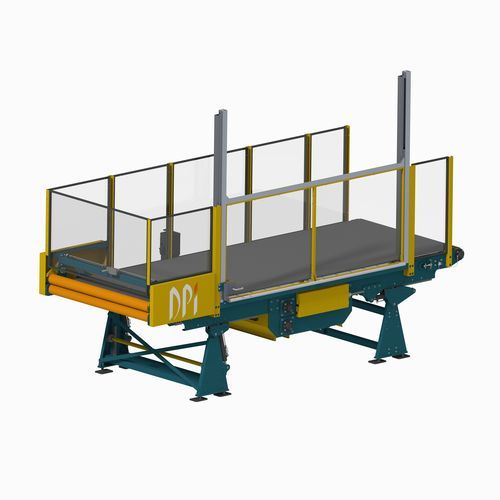 Transportador de banda - DEVELOPPEMENT PROJETS INDUSTRIELS (DPI) - de rodillos motorizados / horizontal / de transporte