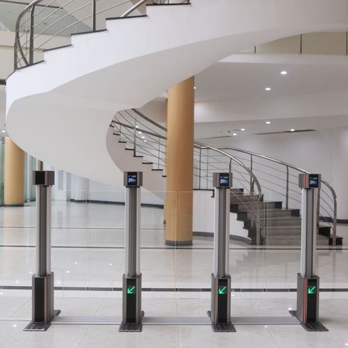 Puerta de velocidad para control de acceso - E246X  - EXQUISITE TECHNOLOGY UK LIMITED - pivotante / de corredera / de hojas abatibles