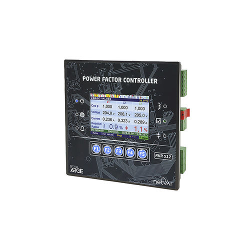 Controlador de factor de potencia SVC - RKR SVC series - Grup Arge Energy and Control Systems - digital / con pantalla TFT / monofásico