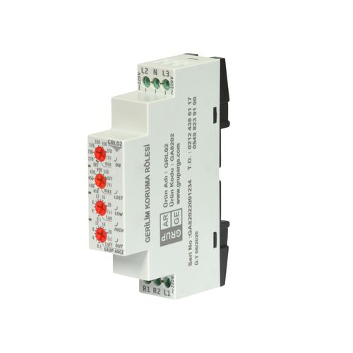 Relé de protección de sobretensión - GRL series - Grup Arge Energy and Control Systems - de subtensión / de ausencia de fases / de fases