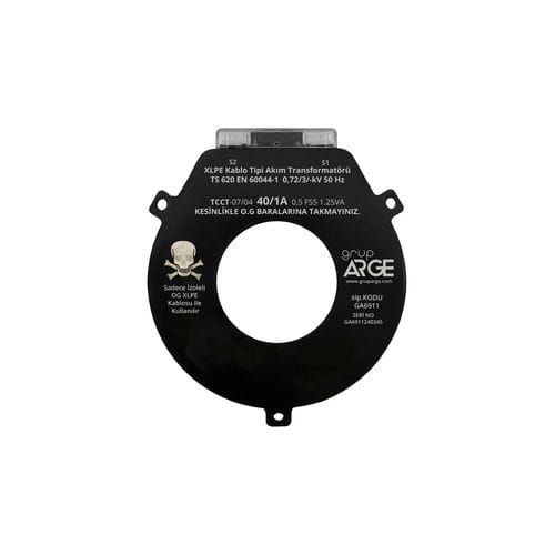 Transformador de corriente - OAT series - Grup Arge Energy and Control Systems - para cable XLPE / de tensión media / insertable