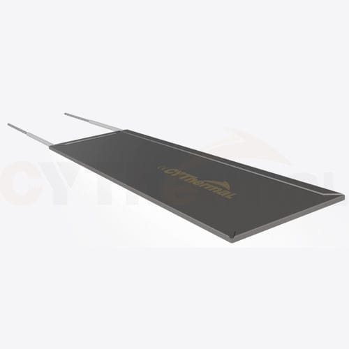 Placa calefactora de acero inoxidable - T2 - CYThermal - de mica