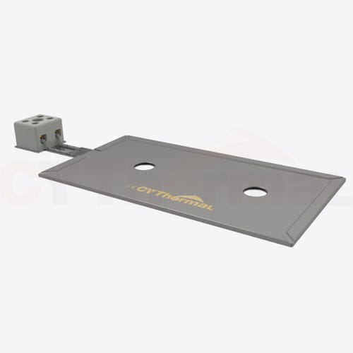 Placa calefactora de acero inoxidable - T3 - CYThermal - de mica