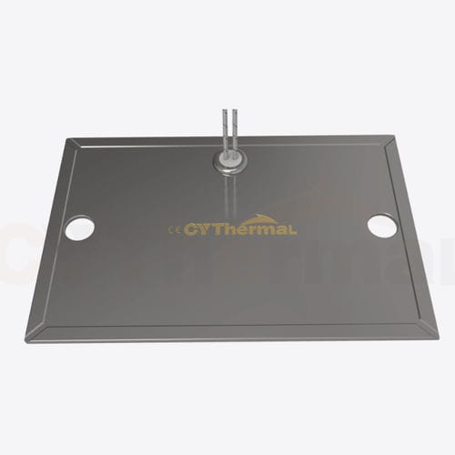 Placa calefactora de mica - T4 - CYThermal - de acero inoxidable