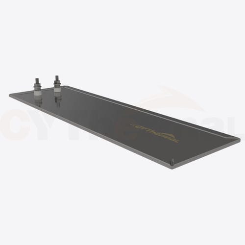 Placa calefactora de mica - T5 - CYThermal - de acero inoxidable
