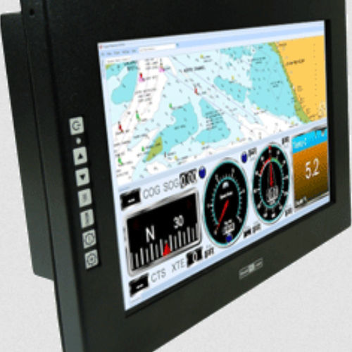 Monitor LCD - SDC120ML - SmallPC - con tecnología capacitiva proyectada / con pantalla táctil resistiva / industrial
