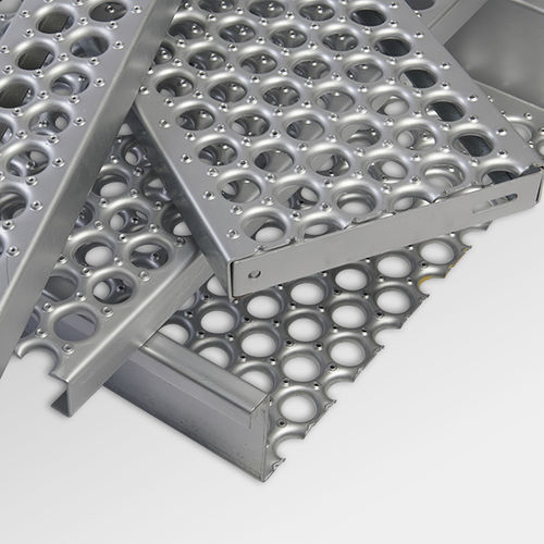 Rejilla de acero galvanizado - Perf-O6 - Metart Building Tech Co.,Ltd - de aluminio / de acero inoxidable / de acero dulce