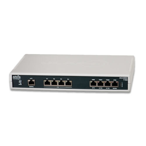 Conmutador Ethernet administrable - ACCEED 1104 - acconic AG - 9 puertos / de sobremesa / gestión del tráfico