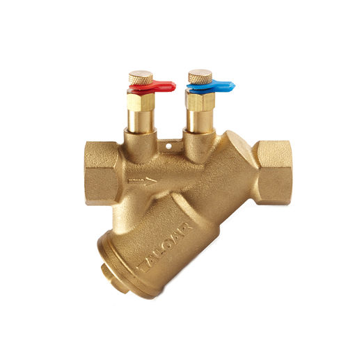 Válvula de equilibrado - T320 - Taloar - de control de caudal / para agua / roscada