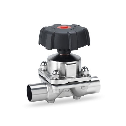 Válvula de membrana - DV5633-W - Taloar - con volante / de control / de soldar