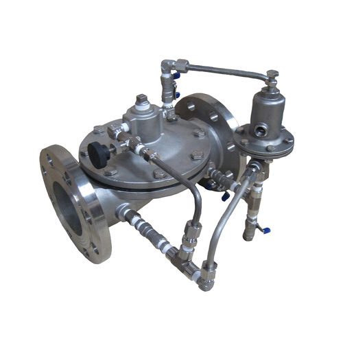 Válvula de alivio de presión para agua - RS300S - Taloar - DIN / para conducto / de acero inoxidable