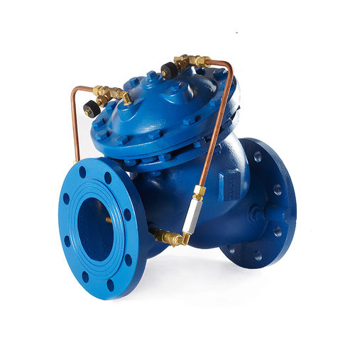 Válvula de retención axial - NC500 - Taloar - para agua / DIN / con brida