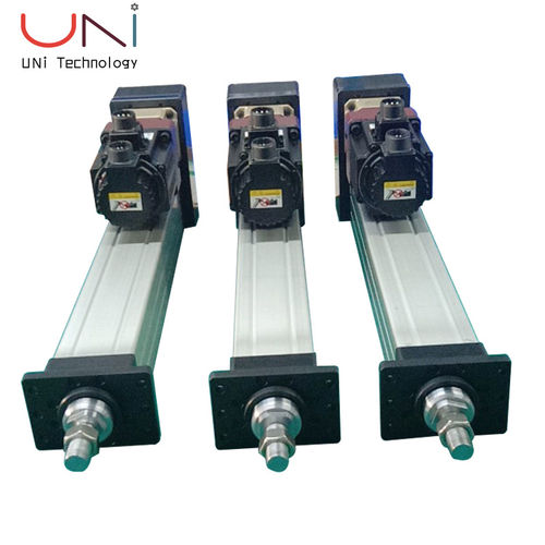 Cilindro eléctrico - UNI-A60-U	 - Shenzhen UNI Technology Co.,Ltd - de pistón / de vástago / con servomotor