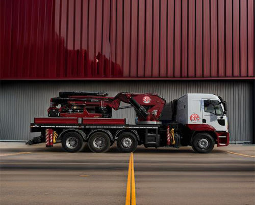 Grúa montada sobre camión - YGT1003 - Kranz Crane - de mástil / plegable / hidráulica