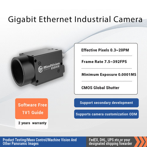 Cámara industrial - MV-GEL41M - MindVision - digital / lineal / para la producción