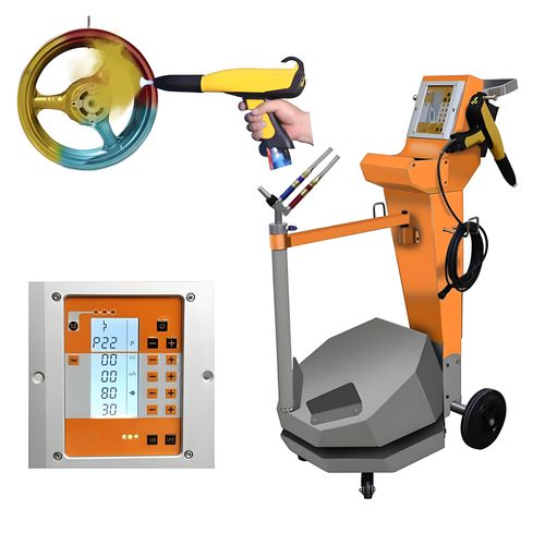 Máquina de revestimiento de pintura en polvo para perfil de aluminio - JT-03 - Xiangyang Jingtu Anti corrosion Materials Co., Ltd - con pistola electrostática / para laboratorio / con ajuste digital