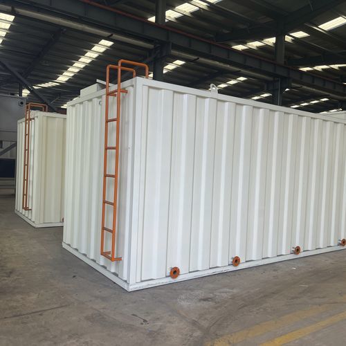Microplanta para tratamiento de aguas residuales para uso doméstico - Xiangyang Jingtu Anti corrosion Materials Co., Ltd - biológica / por fangos activos / floculación