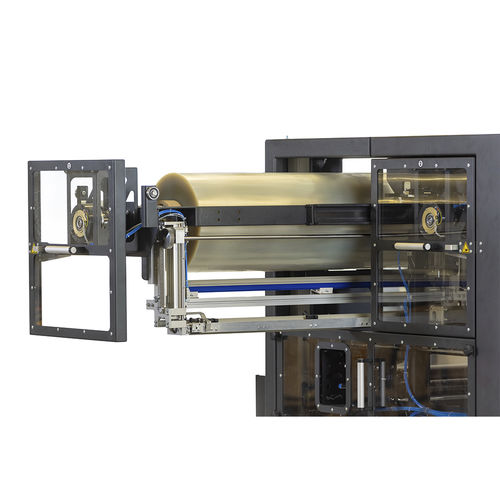 Máquina de laminado en línea - Crest Dutch Machinery - de rodillo a rodillo / automatizada / compacta