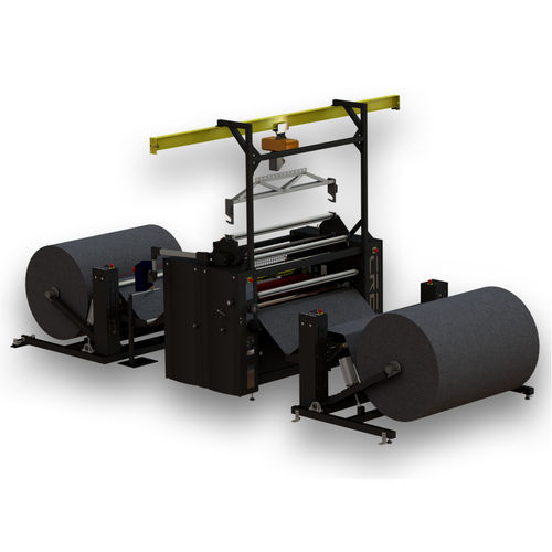 Máquina de laminado máquina de hender - Slitter Laminator - Crest Dutch Machinery - de rodillo a rodillo / en frío / automatizada