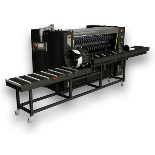 Enrolladora sin núcleo - Crest Dutch Machinery - para rollos / automática