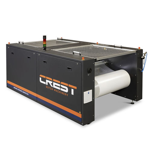Unidad de gofrado rotativa - Crest Dutch Machinery - para papel / hidroneumática