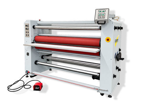 Máquina de laminado en caliente - MLC-1600 - Crest Dutch Machinery - de nip grande / con enrollador / para paneles