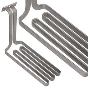 Elemento calefactor tubular - FIREBAR®  - Exceltec Canada Inc. - plano / redondo / de acero inoxidable
