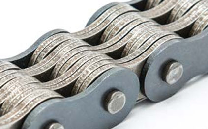 Cadena de eslabones juntivos - Meteor Kettenfabrik GmbH - de transmisión / de acero