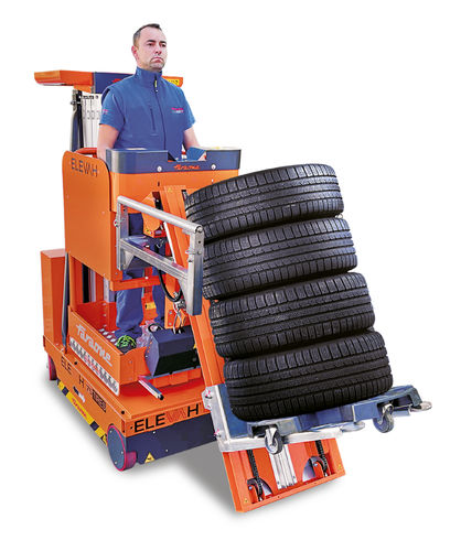 Preparador de pedidos eléctrico - 75 Tires - Elevah - vertical / para almacén / móvil