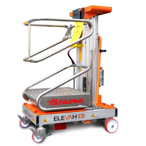 Plataforma elevadora móvil - 61 - Elevah - eléctrica / para aplicaciones industriales / compacta