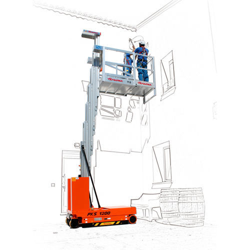 Plataforma elevadora autopropulsada - PKS 1200 - Elevah - eléctrica / para entorno agresivo / para pasillos muy estrechos