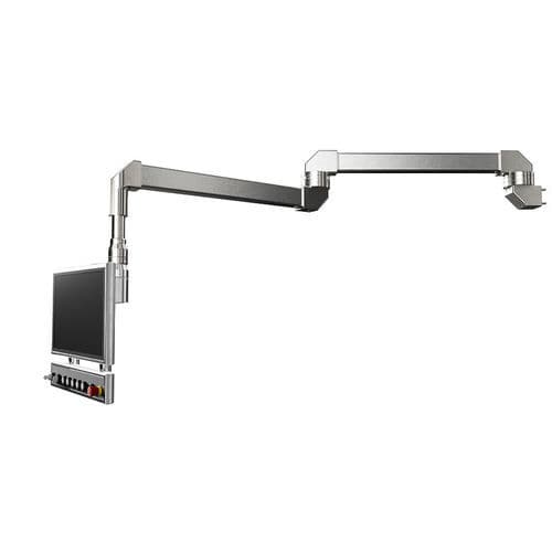 Sistema de brazo de soporte de acero inoxidable - HMA IC-060 - AMTRION GmbH - modular / para carga mediana / para cargas altas