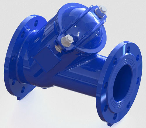 Válvula de retención de bolas - CKB - Flowrates - para agua potable / para agua / con brida
