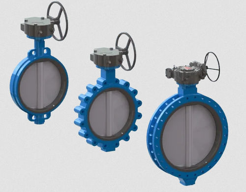 Válvula de mariposa - Flowrates - con volante / para agua caliente / para agua potable