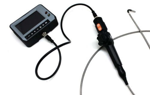 Video-endoscopio flexible - GTD series - Cobb Fibre Ottiche Srl - para la inspección de canalizaciones / articulado / de diámetro pequeño