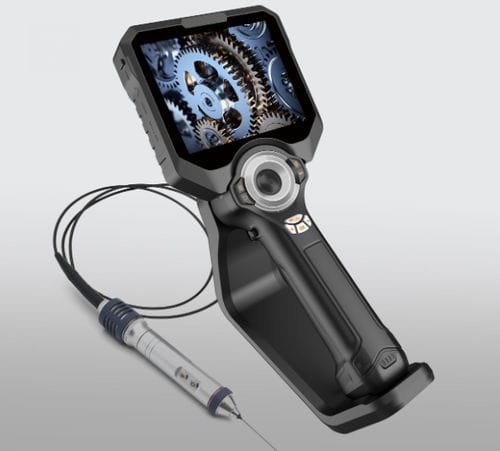 Video-endoscopio flexible - RVM series - Cobb Fibre Ottiche Srl - para inspección de motor a turbina / para máquinas / para la inspección de canalizaciones