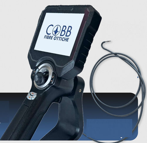 Video-endoscopio flexible - GRZ - Cobb Fibre Ottiche Srl - para la inspección de canalizaciones / de inspección visual a distancia / articulado