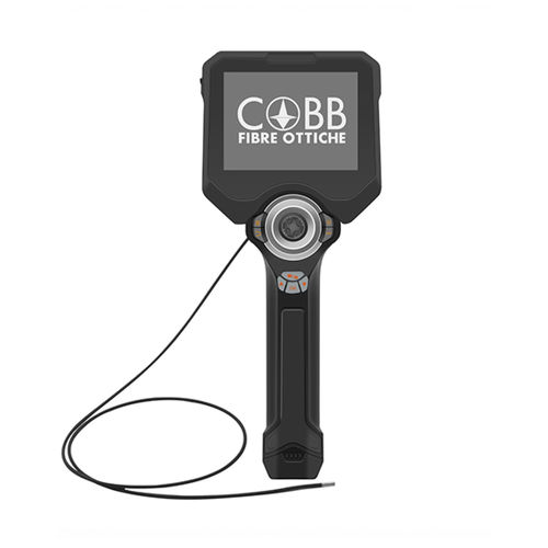 Video-endoscopio flexible - GRZ - Cobb Fibre Ottiche Srl - para la inspección de canalizaciones / de inspección visual a distancia / articulado