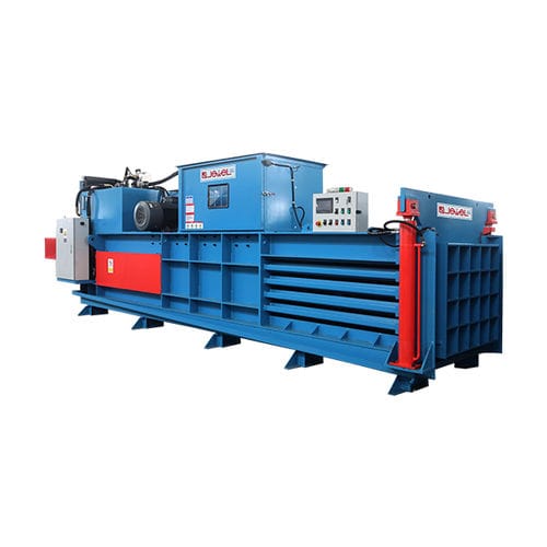 Prensa de balas para cartón - JPW40BL - SHANGHAI JEWEL TECH CO.,LTD - semiautomática / hidráulica