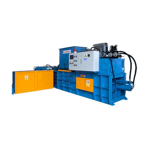 Prensa de balas para residuos - JPW30QT - SHANGHAI JEWEL TECH CO.,LTD - horizontal / automática