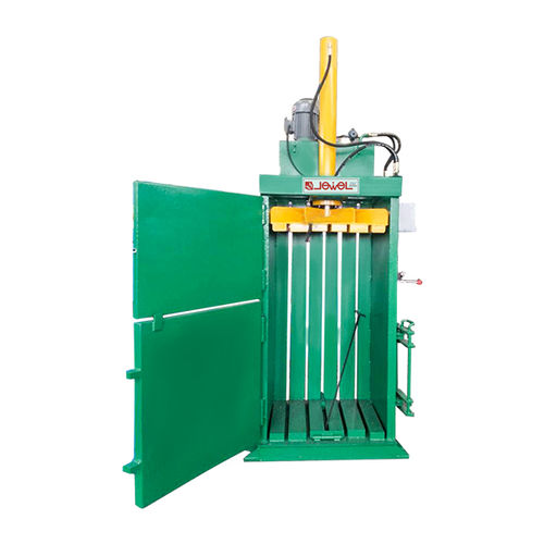 Prensa de balas para plástico - JP-C15A - SHANGHAI JEWEL TECH CO.,LTD - para residuos / vertical / semiautomática