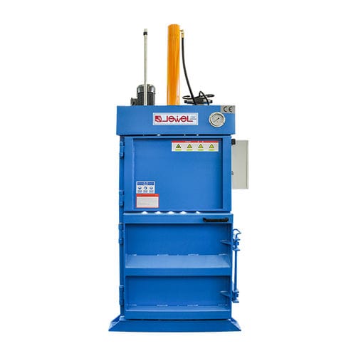 Prensa de balas para cartón - JP8060T15 - SHANGHAI JEWEL TECH CO.,LTD - para plástico / para residuos / vertical