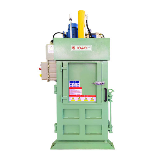 Prensa de balas para residuos - JP6040T10A/10B - SHANGHAI JEWEL TECH CO.,LTD - vertical / semiautomática / hidráulica