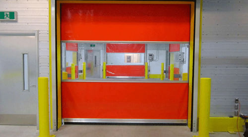 Puerta enrollable - Mono Helical - KAPISAN ENDÜSTRİYEL KAPI SİSTEMLERİ - de acero inoxidable / de aluminio / de PVC