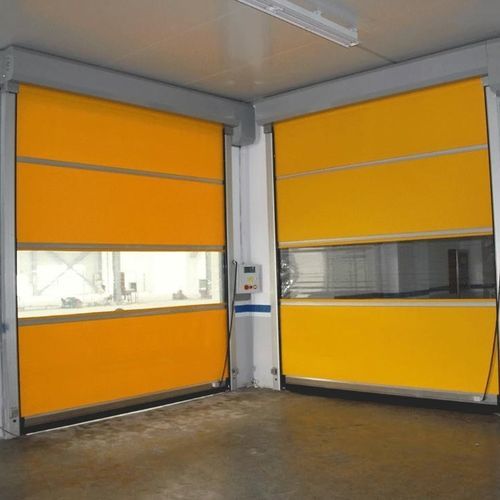 Puerta espiralada - Mid Helical  - KAPISAN ENDÜSTRİYEL KAPI SİSTEMLERİ - de aluminio / de PVC / para interior