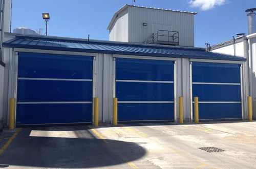 Puerta espiralada - Force Helical  - KAPISAN ENDÜSTRİYEL KAPI SİSTEMLERİ - de aluminio / de acero / de PVC