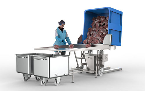Inclinador hidráulico - HA400 - CM Process Solutions LLC - manual / de acero inoxidable / elevador